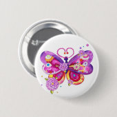 Magic Butterfly Button (Vorne & Hinten)