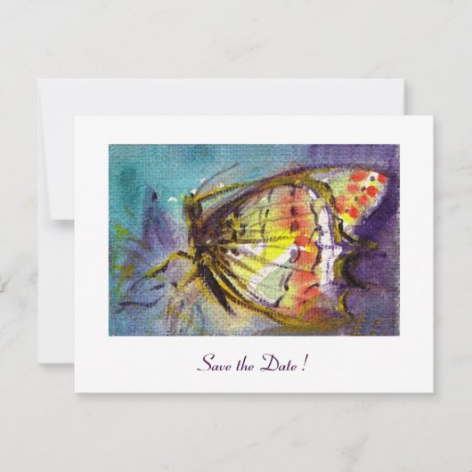 MAGIC BUTTERFLY EINLADUNG (Vorderseite)