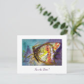 MAGIC BUTTERFLY EINLADUNG (Stehend Vorderseite)