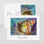 MAGIC BUTTERFLY EINLADUNG (Vorne/Hinten)