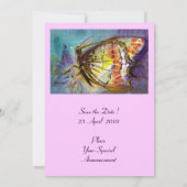 MAGIC BUTTERFLY EINLADUNG (Rückseite)