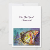 MAGIC BUTTERFLY EINLADUNG (Vorderseite)