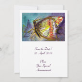 MAGIC BUTTERFLY EINLADUNG (Rückseite)