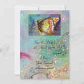 MAGIC BUTTERFLY EINLADUNG (Rückseite)