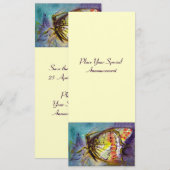 MAGIC BUTTERFLY EINLADUNG (Vorne/Hinten)