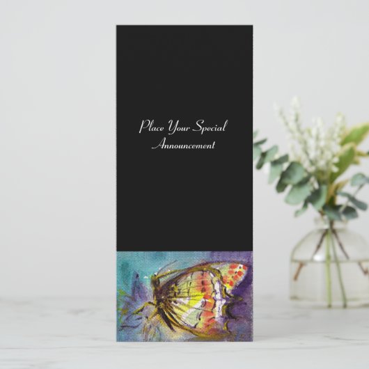 MAGIC BUTTERFLY EINLADUNG (Stehend Vorderseite)