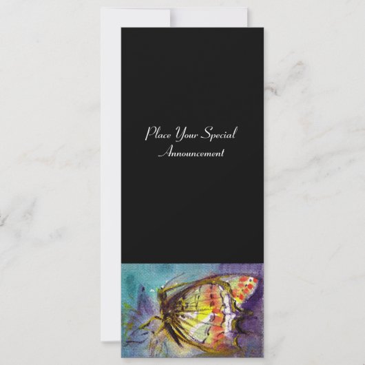 MAGIC BUTTERFLY EINLADUNG (Vorderseite)