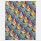 MAGIC BUTTERFLY FLEECEDECKE (Vorderseite)