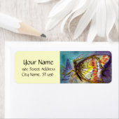 MAGIC BUTTERFLY IN BLUE Ivory (Insitu)