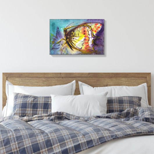 MAGIC BUTTERFLY LEINWANDDRUCK (Insitu (Schlafzimmer))