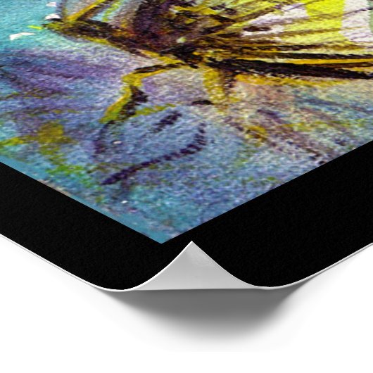MAGIC BUTTERFLY POSTER (Ecke)
