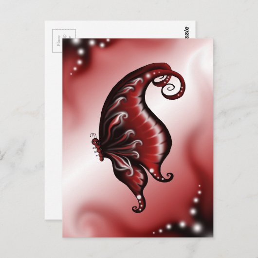 Magic Butterfly Postkarte (Vorne/Hinten)