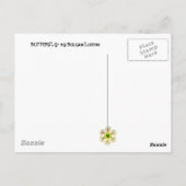 MAGIC BUTTERFLY POSTKARTE (Rückseite)