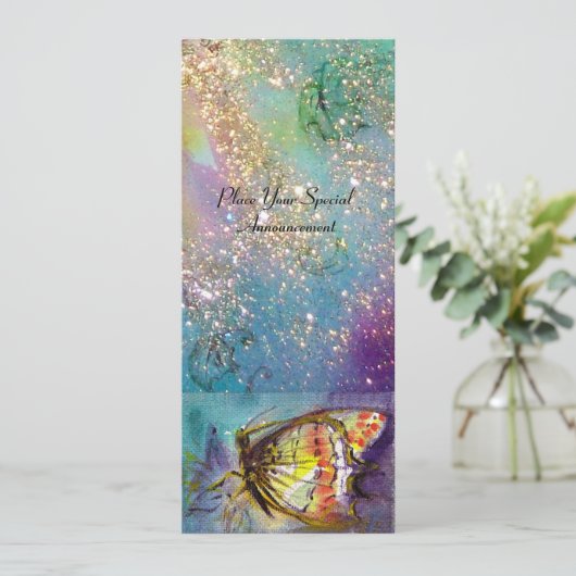 MAGIC BUTTERFLY SAVE THE DATE (Stehend Vorderseite)