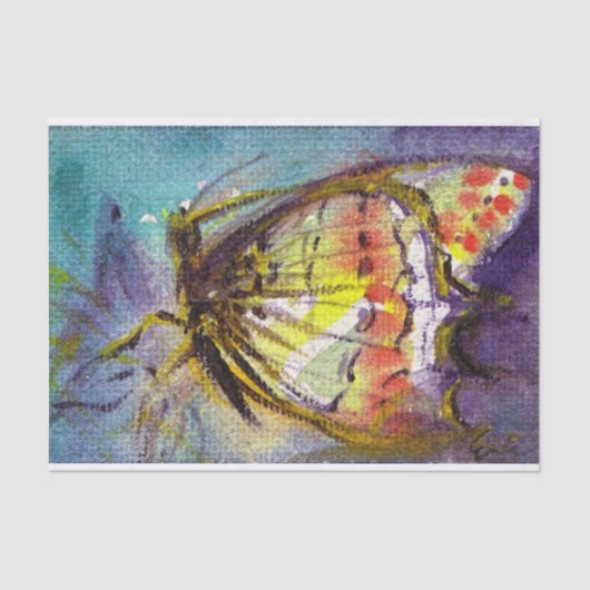 MAGIC BUTTERFLY SEIDENPAPIER (Vorderseite)