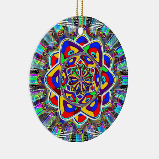 Magic Button-Kette oder Keramik Ornament (Rechts)