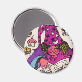 Magic Cakes Magnet (Vorderseite/Rückseite)