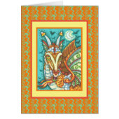 MAGIC CANDY CORN DRAGON, HALLOWEEN FANTASY CARD (Vorne)
