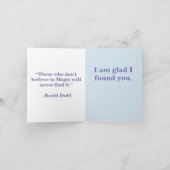 Magic Card Karte (Innenseite)