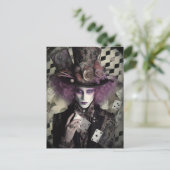 Magic Card Tricks Magic Collage Postkarte (Stehend Vorderseite)