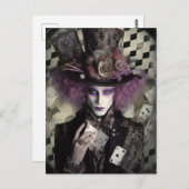 Magic Card Tricks Magic Collage Postkarte (Vorne/Hinten)