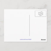 Magic Carousel Rose Postcards Postkarte (Rückseite)