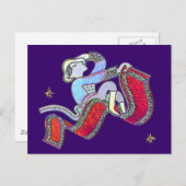 Magic Carpet Ride Postkarte (Vorne/Hinten)