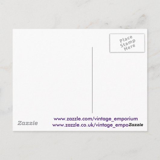 Magic Carpet Ride Postkarte (Rückseite)