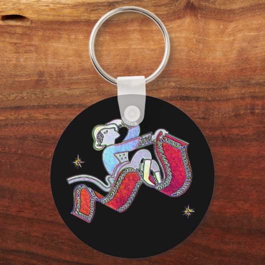 Magic Carpet Ride Schlüsselanhänger (Vorderseite)