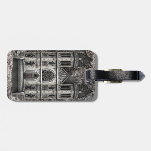 Magic Castle Gepäckanhänger (Rückseite horizontal)