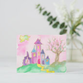 Magic Castle Postkarte (Stehend Vorderseite)