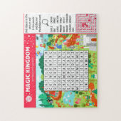 Magic Castle Word Suche Kinderspiel Puzzle (Vertikal)