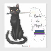 Magic Cat Books Sticker (Blatt)