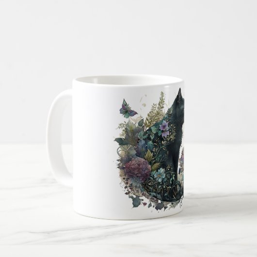 Magic Cat Kaffeetasse (Vorderseite Links)