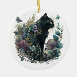 Magic Cat Keramik Ornament