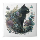 Magic Cat Keramik Tile Fliese (Vorderseite)