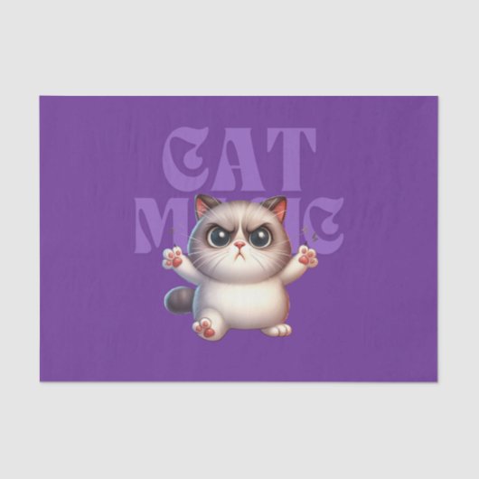 Magic Cat Tissue Paper Seidenpapier (Vorderseite)