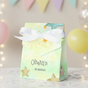 Magic Caticorn Geburtstag Paper Geschenkboxen Geschenkschachtel