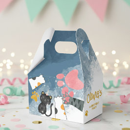 Magic Caticorn Geburtstag Papier Bevorzugung Box Geschenkschachtel