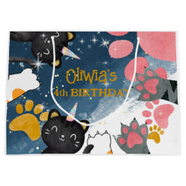 Magic Caticorn Geburtstagsgeschenk Große Geschenktüte
