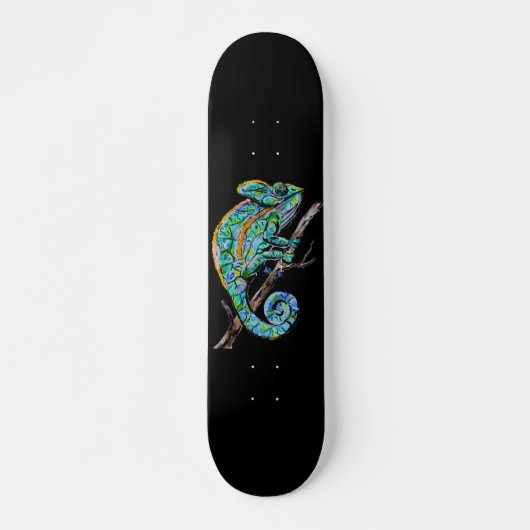 Magic Chameleon Skateboard (Vorne)