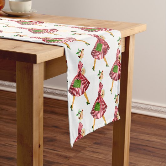 Magic Christmas Kurz Table Runner Kurzer Tischläufer (Beispiel)
