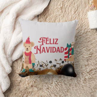 magic christmas pillow kissen