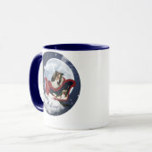 Magic Christmas Sheltie Tasse (Vorderseite Links)