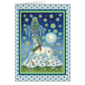 MAGIC CHRISTMAS UNICORN HOLIDAY GREETCARD V (Vorne)