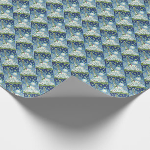 MAGIC CHRISTMAS UNICORN HOLIDAY WRAPPING PAPIER GESCHENKPAPIER