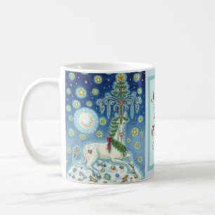 MAGIC CHRISTMAS UNICORN, URLAUB HORSE CLASSIC TASS KAFFEETASSE