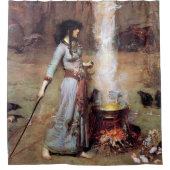 Magic Circle, John William Waterhouse Duschvorhang (Vorderseite)