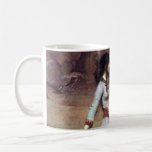 Magic Circle, John William Waterhouse Kaffeetasse (Links)