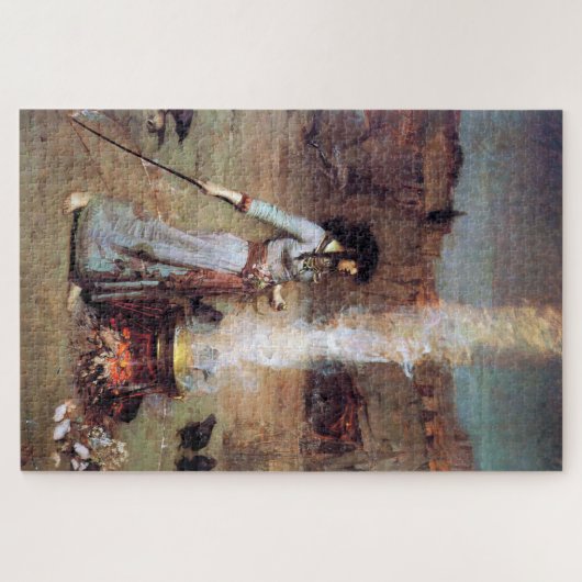 Magic Circle, John William Waterhouse Puzzle (Horizontal)